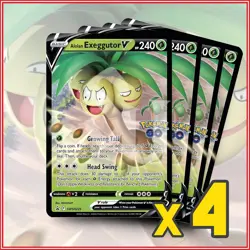 Pokemon TCG: Sword & Shield Promo Cards ALOLAN EXEGGUTOR V SWSH225 - Image 1