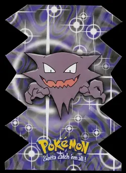 Pokemon Card - Topps Blue Logo Haunter #93 Die Cut - Image 1