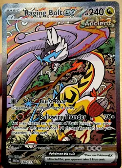 Raging Bolt EX 166/131 SIR Prismatic Evolutions - Pokemon TCG - Image 1