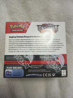 Pokemon TCG Scarlet & Violet Obsidian Flames Booster Box 36 New Sealed Read Desc - Image 2