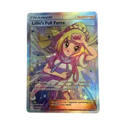 Lillie’s Full Force 230/236 Full Art Cosmic Eclipse Pokemon Card - Image 1