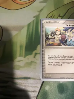 2005 World Championship Pokemon Bright Aura TV Reporter #88/97 Ex Dragon - Image 2