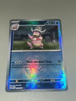 Pokemon TCG Slowking Prismatic Evolutions Holo Card 019/131 Master Ball Pattern - Image 1