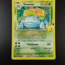 Venusaur 15/102 Pokemon Celebrations Classic Collection Holo Card - Image 3