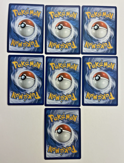 Pokemon Tcg Lot of 7 Sun & Moon Badge, Snow Leaf Badge Item Trainer Reverse Holo - Image 5