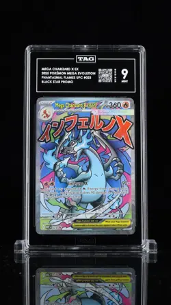 Mega Charizard X EX 2025 Pokemon Black Star Promo TAG 9 #23 - Image 1