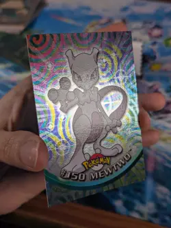 Pokemon Topps Series 3 Mewtwo Silver Foil #150 LP - Image 3