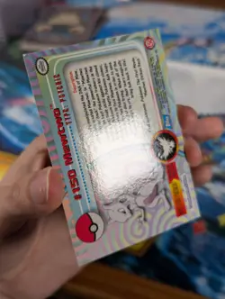 Pokemon Topps Series 3 Mewtwo Silver Foil #150 LP - Image 4