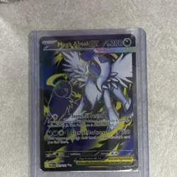 Mega Absol Pokemon TCG Card Darkness Mega EX Full Art Holo Ultra Rare 161/132 - Image 1