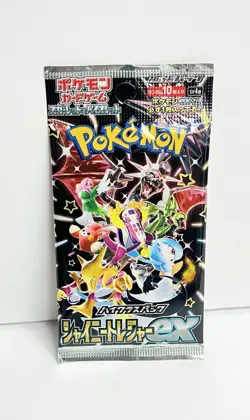 Pokemon Japanese Shiny Treasure EX Booster Pack sv4a - Image 1