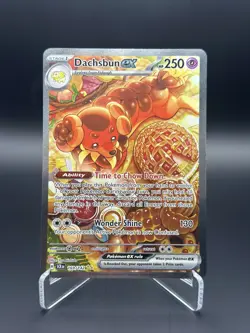 Pokemon TCG Dachsbun EX 169/142 Special Illustration Stellar Crown - PACK FRESH - Image 1