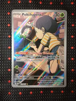 Poltchageist 171/167 - Twilight Masquerade Illustration Rare Holo Pokemon TCG - Image 1