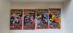 POKEMON DESTINED RIVALS Booster Pack Set of 4 (Full Art Set) New & Factory Seal - Image 1