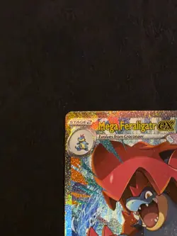 Mega Feraligatr ex 274/217 Ascended Heroes Special Illustration Rare Pokemon NM - Image 3