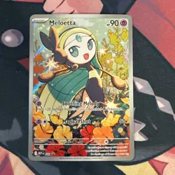 Meloetta MEP 026 - Illustration Rare Black Star Promo - Pokemon TCG - NM - Image 1
