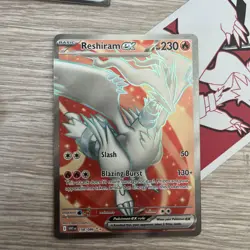 Pokemon TCG Reshiram ex 158/086 SV11W: White Flare Full Art Ultra Rare Holo - Image 1