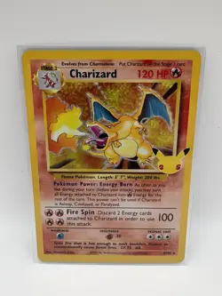 Pokemon Celebrations Charizard 4/102 Holo Rare Card - Image 1