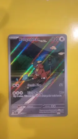Kangaskhan 204/182 Sv10: Destined Rivals Holo Full Art Illustration Rare Pokemon - Image 1
