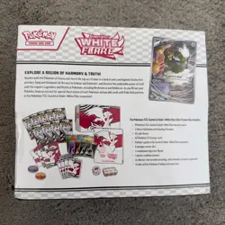 Pokemon TCG Scarlet & Violet White Flare Elite Trainer Box SEALED - Image 2