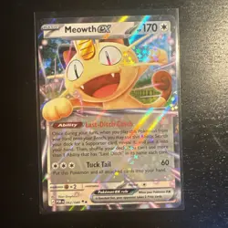 Pokemon TCG Meowth Ex 062/088 Perfect Order Card - Image 1