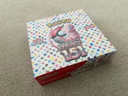 Pokemon 151 Booster Box Japanese (20 Packs) - Brand New Sealed - Image 1