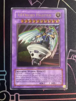 UFORoid Fighter CRV-EN034 Ultimate Rare Unlimited Edition LP Yugioh - Image 1