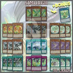 SIMORGH DECK 30 | Storm Bird of Beginning Sky Battle Elborz YuGiOh +BONUS🔥 - Image 1