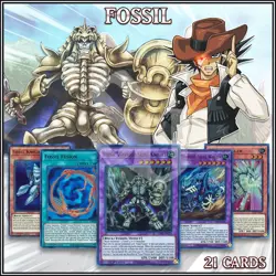 FOSSIL DECK 21 | Cragger Fusion Skull Buggy Convoy Wagon Shell Knight YuGiOh - Image 1