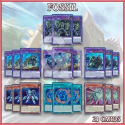 FOSSIL DECK 21 | Cragger Fusion Skull Buggy Convoy Wagon Shell Knight YuGiOh🔥 - Image 1