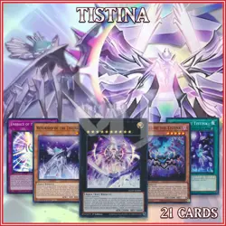 TISTINA DECK 21 | Divinity Delfies Darkness Fallen Embrace Discordance YuGiOh - Image 1