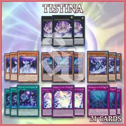 TISTINA DECK 21 | Divinity Delfies Darkness Fallen Embrace Discordance YuGiOh - Image 2
