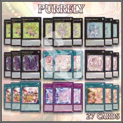 PURRELY DECK 27 Epurrely Beautyl Noir Beauty Hapiness Delicious Memory YuGiOh - Image 1
