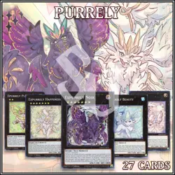 PURRELY DECK 27 Epurrely Beautyl Noir Beauty Hapiness Delicious Memory YuGiOh - Image 2