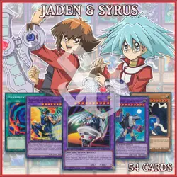 JADEN & SYRUS DECK 54 | Steamroid Drillroid Expressroid UFORoid Truckroid YuGiOh - Image 1