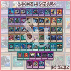JADEN & SYRUS DECK 54 | Steamroid Drillroid Expressroid UFORoid Truckroid YuGiOh - Image 2