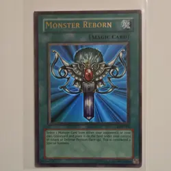Yu-Gi-Oh! Monster Reborn LOB-118 Blue Eyes Ultra Rare Spell Konami Unlimited - Image 1
