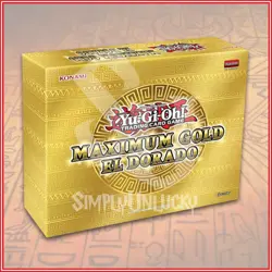 YuGiOh Maximum Gold El Dorado Mini Box 1st Edition 4 Packs MGED - Image 1
