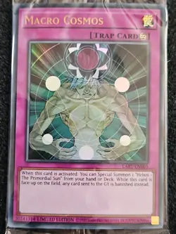 Yugioh MACRO COSMOS Lost Art Promo SEALED LART-EN065 - Image 1