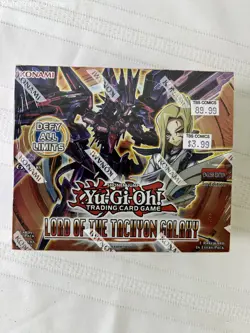 Konami Yu-Gi-Oh Lord of the Tachyon Galaxy Booster Box 1st Edition Sealed - Image 1