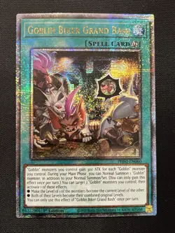 Goblin Biker Grand Bash PHNI-EN060 Quarter Century Rare 1st Edition Light Play - Image 1