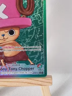 One Piece Card Game Tony Tony Chopper OP08-001 Alt Art Leader English - Image 3