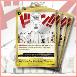 ONE PIECE TCG: You're the One Who Should Disappear OP06-115 x4 Rare 🔥 - Image 1