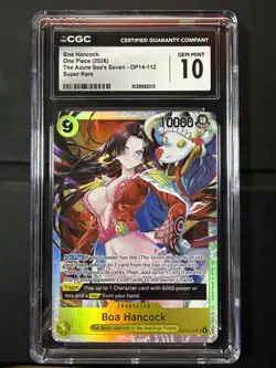 One Piece TCG Boa Hancock SR OP14-112 English SR CGC 10 GEM MINT - Image 1