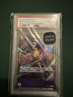 2025 One Piece Trafalgar Law Event Top Prize Japanese OP09-069 PSA 10 - Image 3