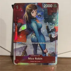 Nico Robin (Full Art) OP05-010 Premium Booster The Best Foil English - Image 1