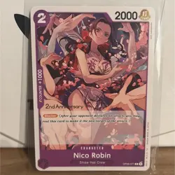 Nico Robin (071) - Emperors in the New World: 2nd Anniversary Cards (OP09 ANN) - Image 1