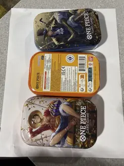 Bandai One Piece CCG Tin Pack Vol.2 Deck Set factory sealed - Image 2