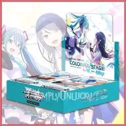 WEISS SCHWARZ TCG: HATSUNE MIKU COLORFUL STAGE BOOSTER BOX ENG VER. - Image 1