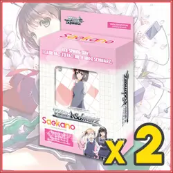 WEISS SCHWARZ TCG: SAEKANO Bundle x2 Trial Deck 🌸IN STOCK! - Image 1