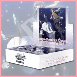 WEISS SCHWARZ TCG: Rascal Does Not Dream Of a Dreaming Girl Booster Box IN STOCK - Image 1